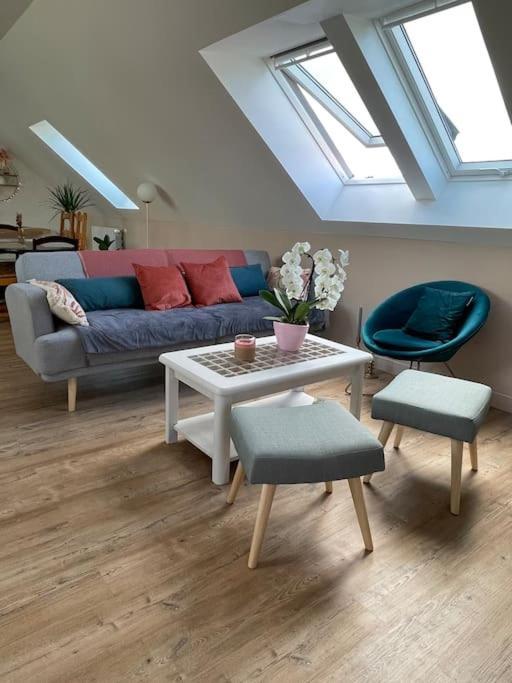 Appartement Cosy Sous Les Toits Lion-sur-Mer Ngoại thất bức ảnh
